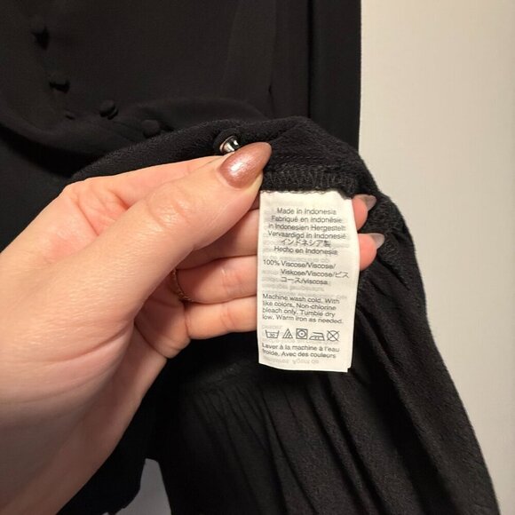 Madewell Black Top Small - Picture 6 of 7